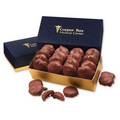 Pecan Turtles in Navy & Gold Gift Box